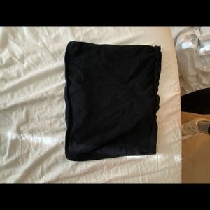 american eagle black tube top